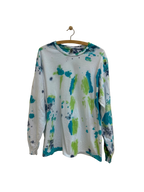 Vintage Langærmet Tie Dye T-shirt - Str. XL
