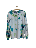 Vintage Langærmet Tie Dye T-shirt - Str. XL