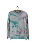 Vintage Langærmet Tie Dye T-shirt - Str. M