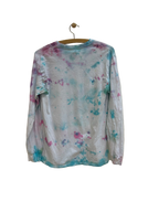 Vintage Langærmet Tie Dye T-shirt - Str. M