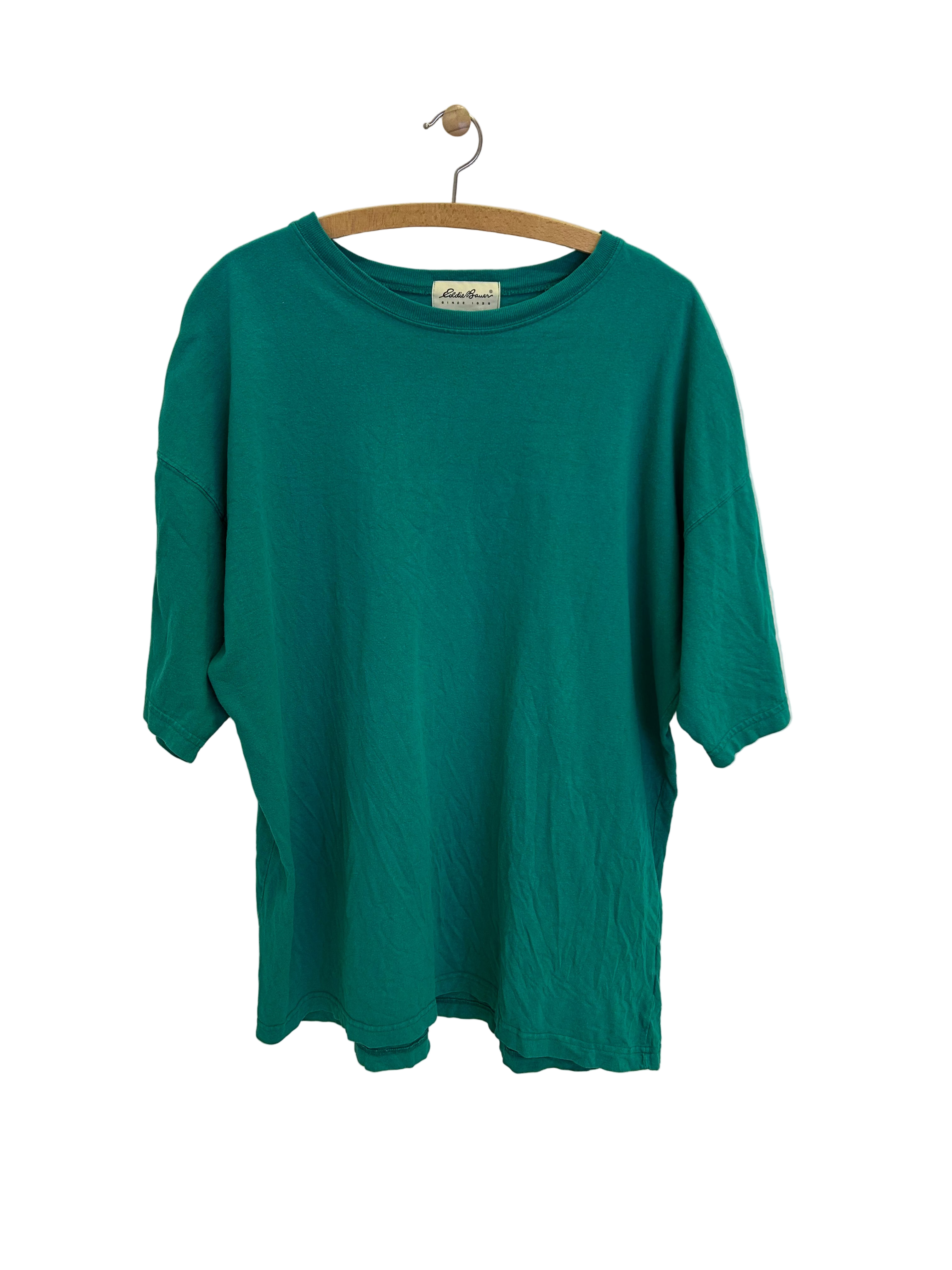 Vintage Grøn T-shirt - Str. XXL