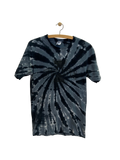 Vintage Tie Dye T-shirt m. print - Str. S