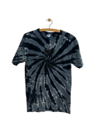 Vintage Tie Dye T-shirt m. print - Str. S