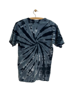 Vintage Tie Dye T-shirt m. print - Str. S