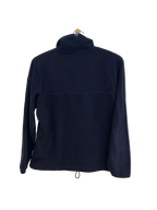 Vintage Asics fleece m. 1/4 lynlås - Str. XS