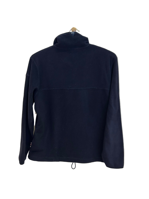 Vintage Asics fleece m. 1/4 lynlås - Str. XS
