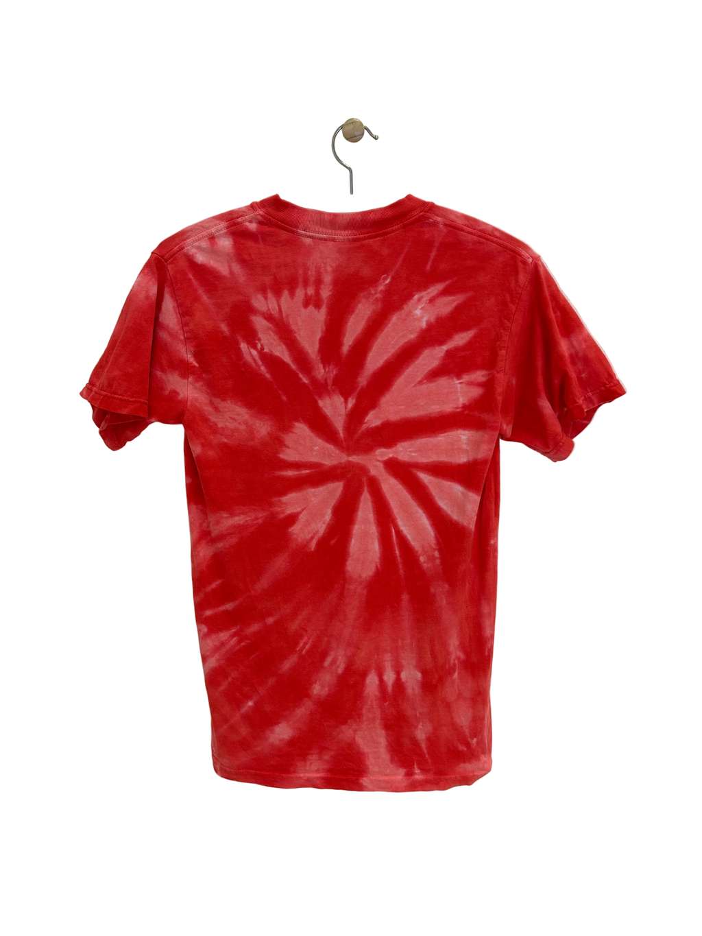 Vintage Tie Dye T-shirt m. print - Str. XS