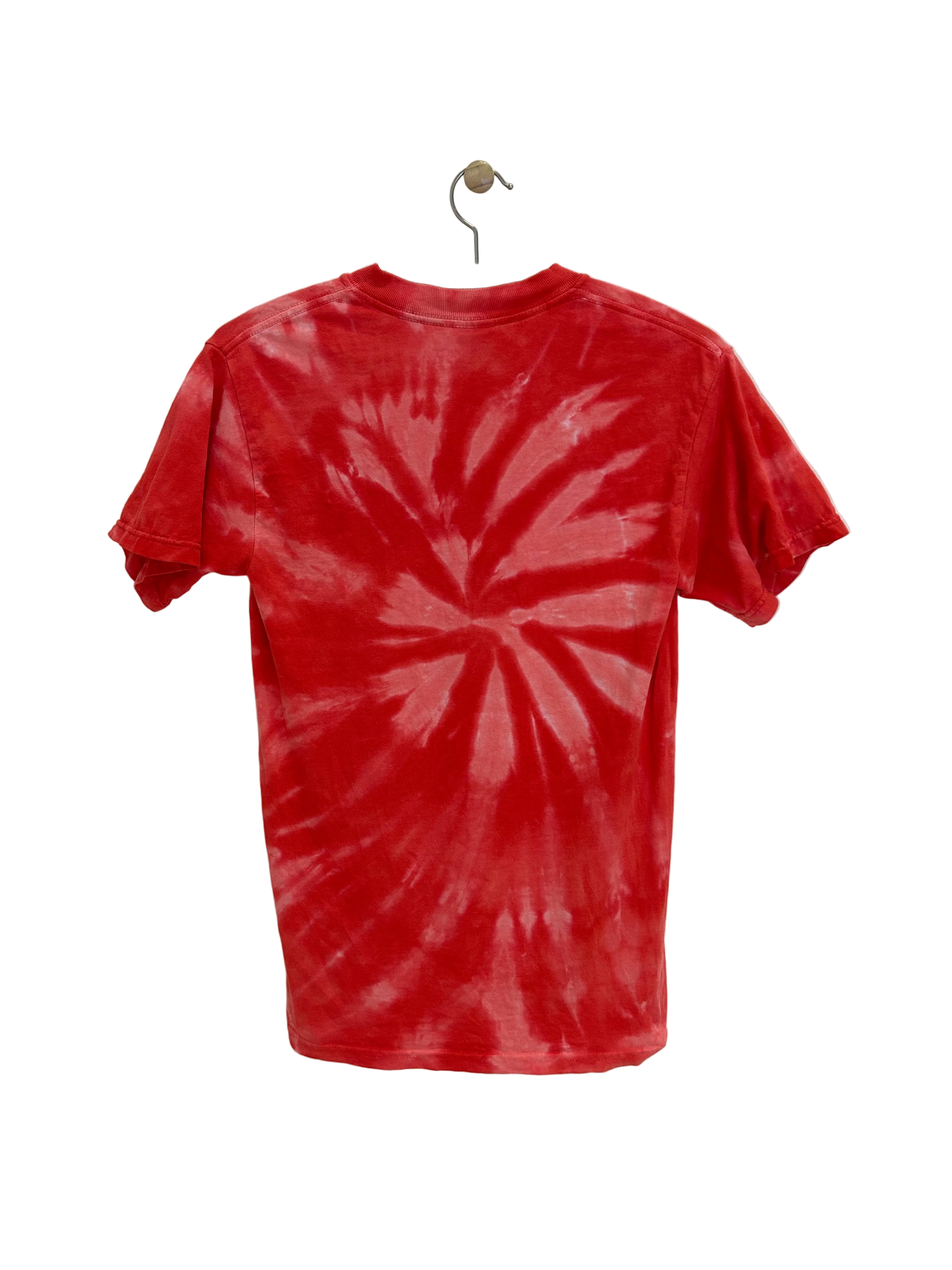 Vintage Tie Dye T-shirt m. print - Str. XS