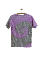 Vintage Tie Dye T-shirt m. print - Str. S