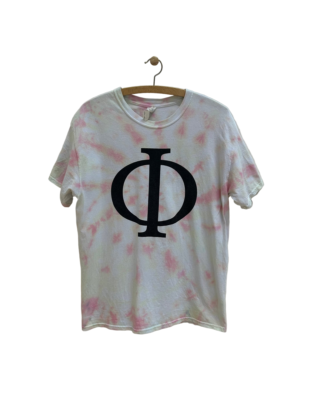 Vintage Tie Dye T-shirt ''Phi or Dye'' - Str. L