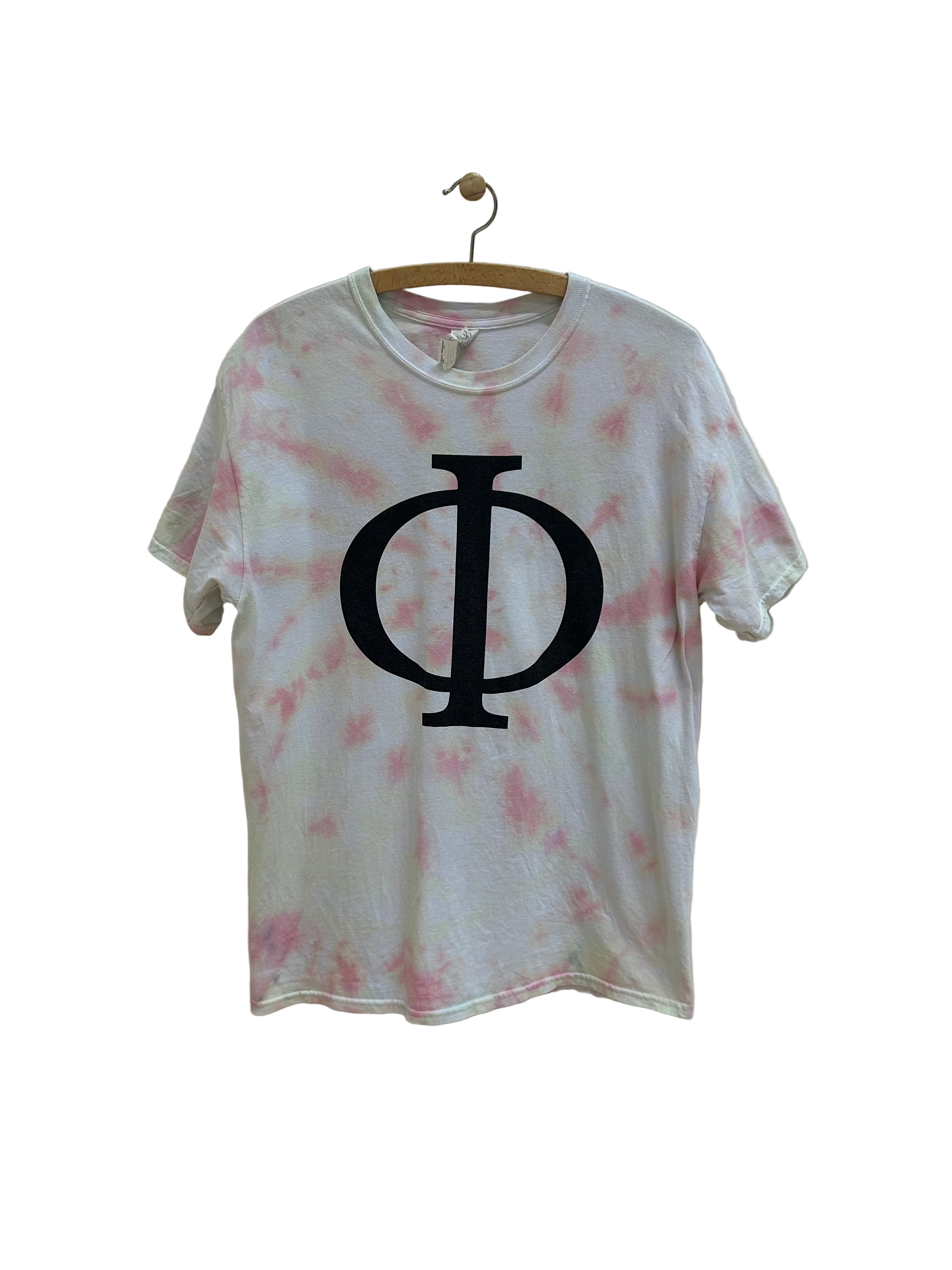 Vintage Tie Dye T-shirt ''Phi or Dye'' - Str. L