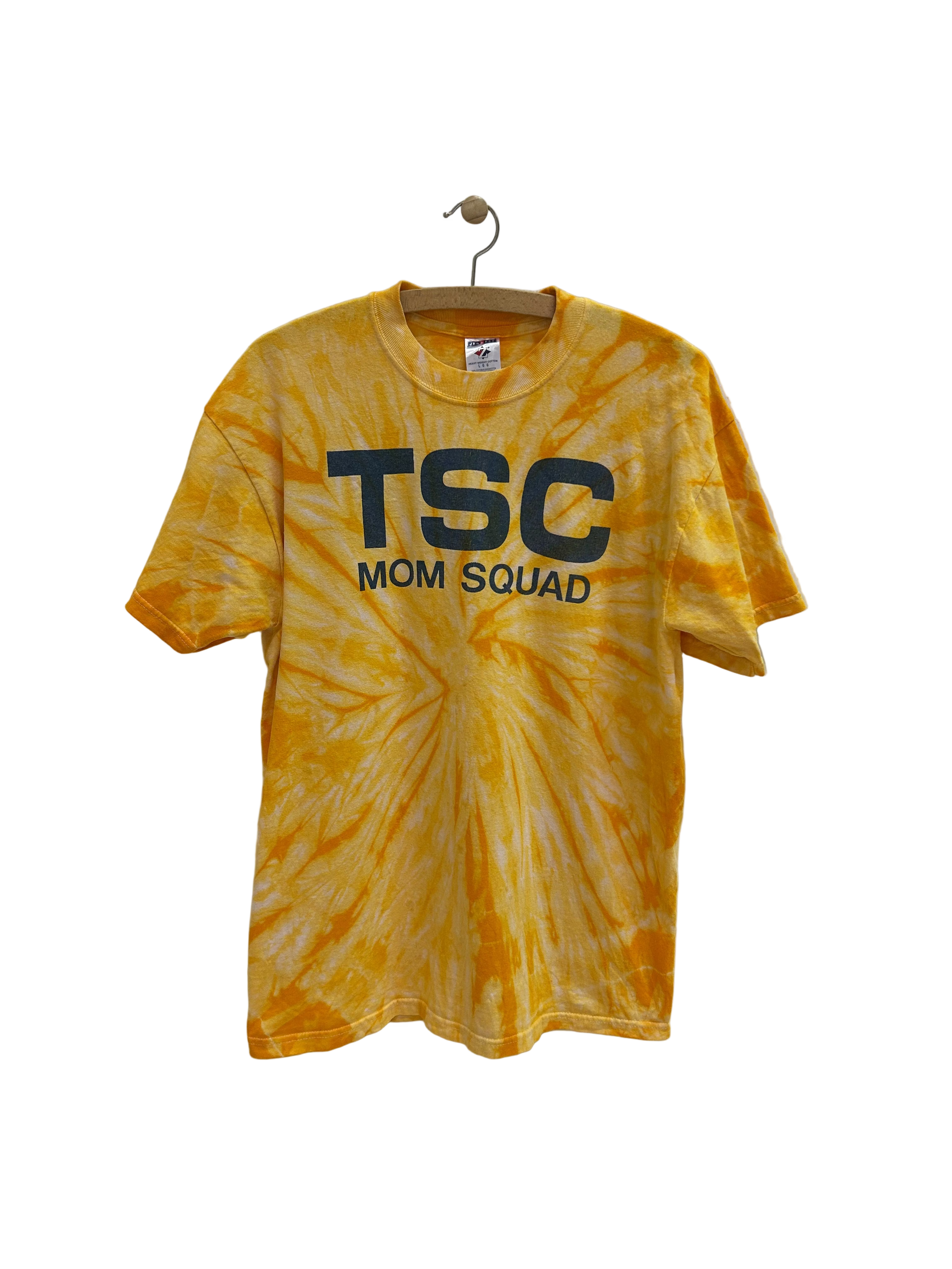 Vintage Tie Dye T-shirt ''TSC Mom Squad'' - Str. L