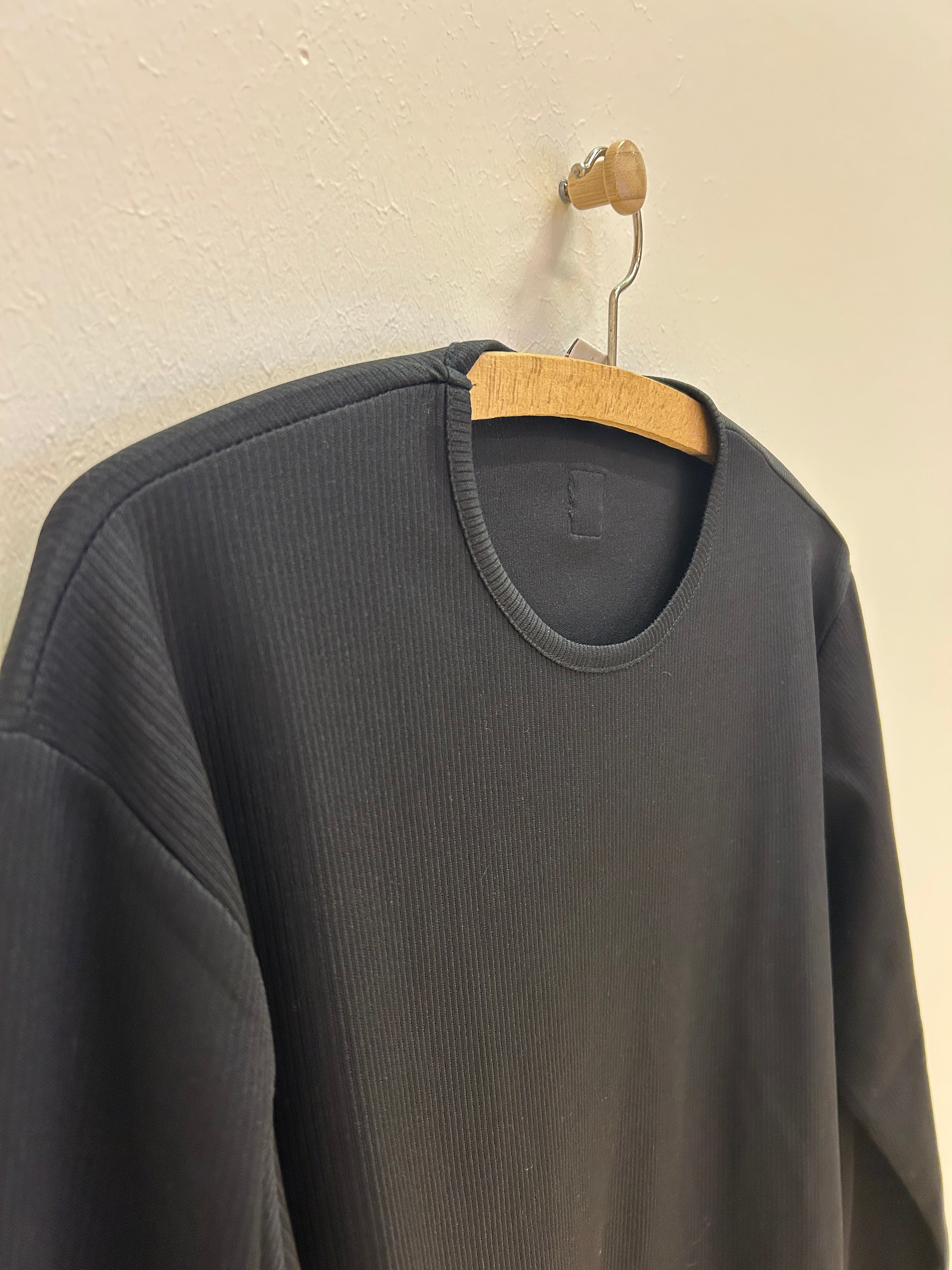 Vintage Langærmet T-shirt Sort - Str. L