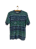 Vintage T-shirt med Mønster - Str. M