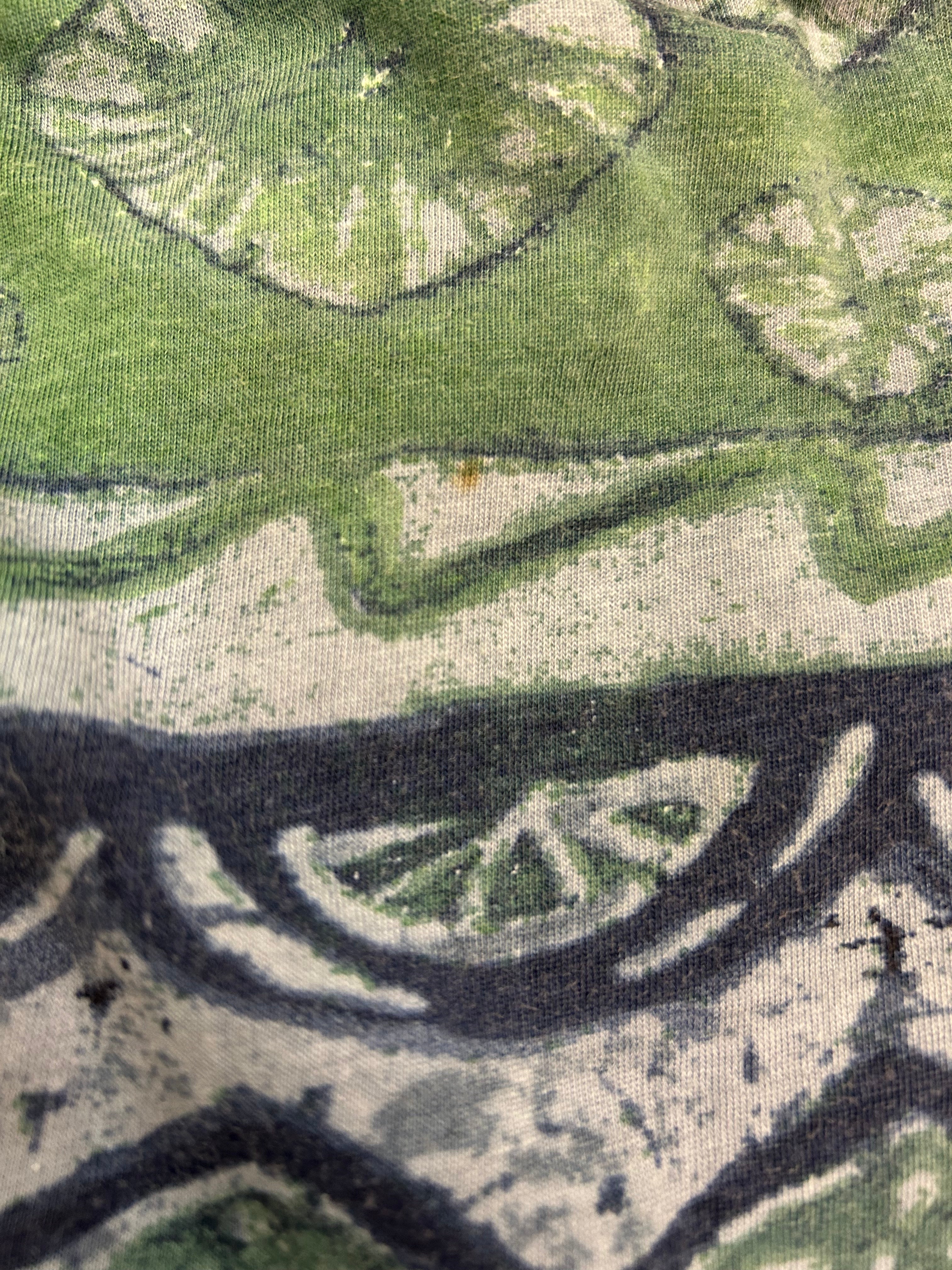 Vintage T-shirt med Mønster - Str. M