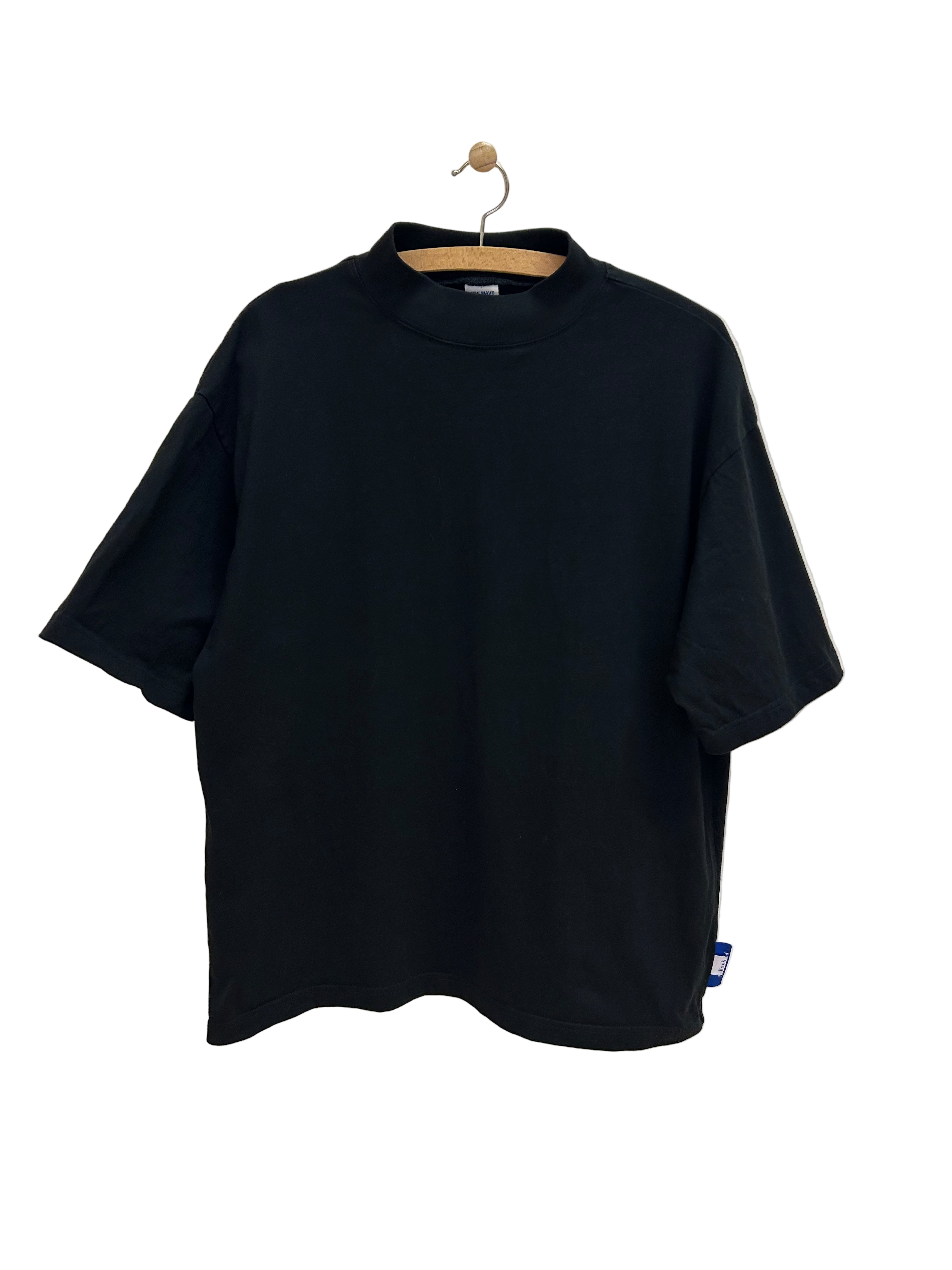 Vintage T-shirt i Sort med Boxfit - Str. L