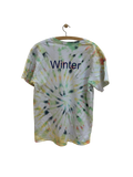 Vintage Tie Dye T-shirt Lys/Multifarvet - Str. L