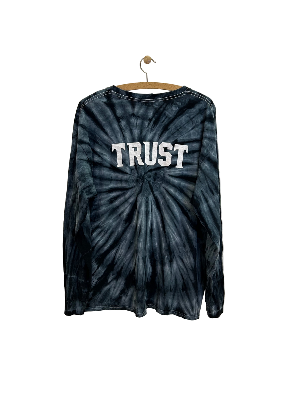 Vintage Langærmet Tie Dye T-shirt ''Minooka'' - Str. XL