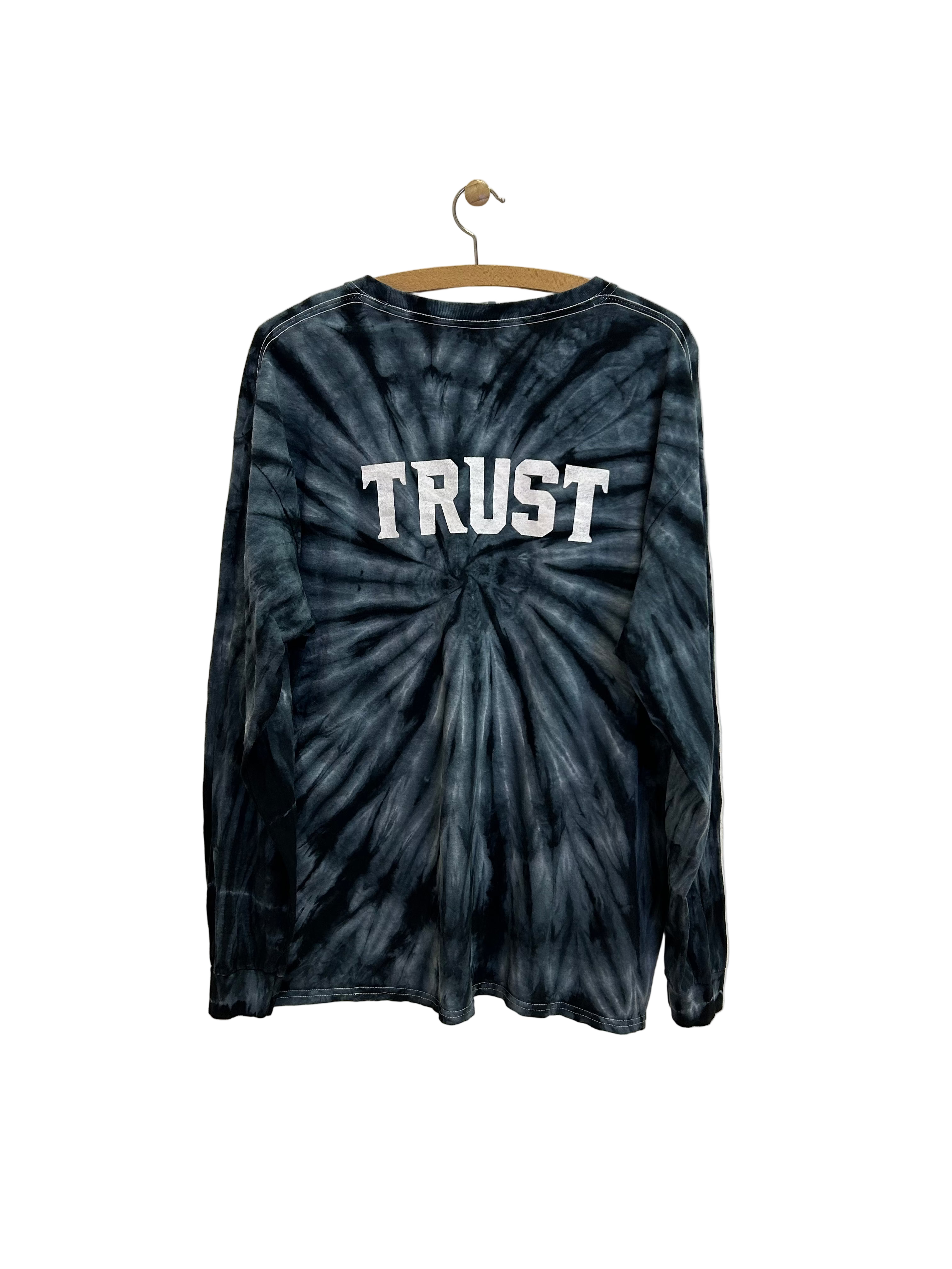 Vintage Langærmet Tie Dye T-shirt ''Minooka'' - Str. XL