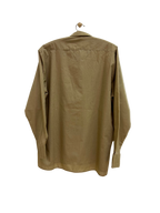 Vintage Langærmet Skjorte i Beige - Str. XXL