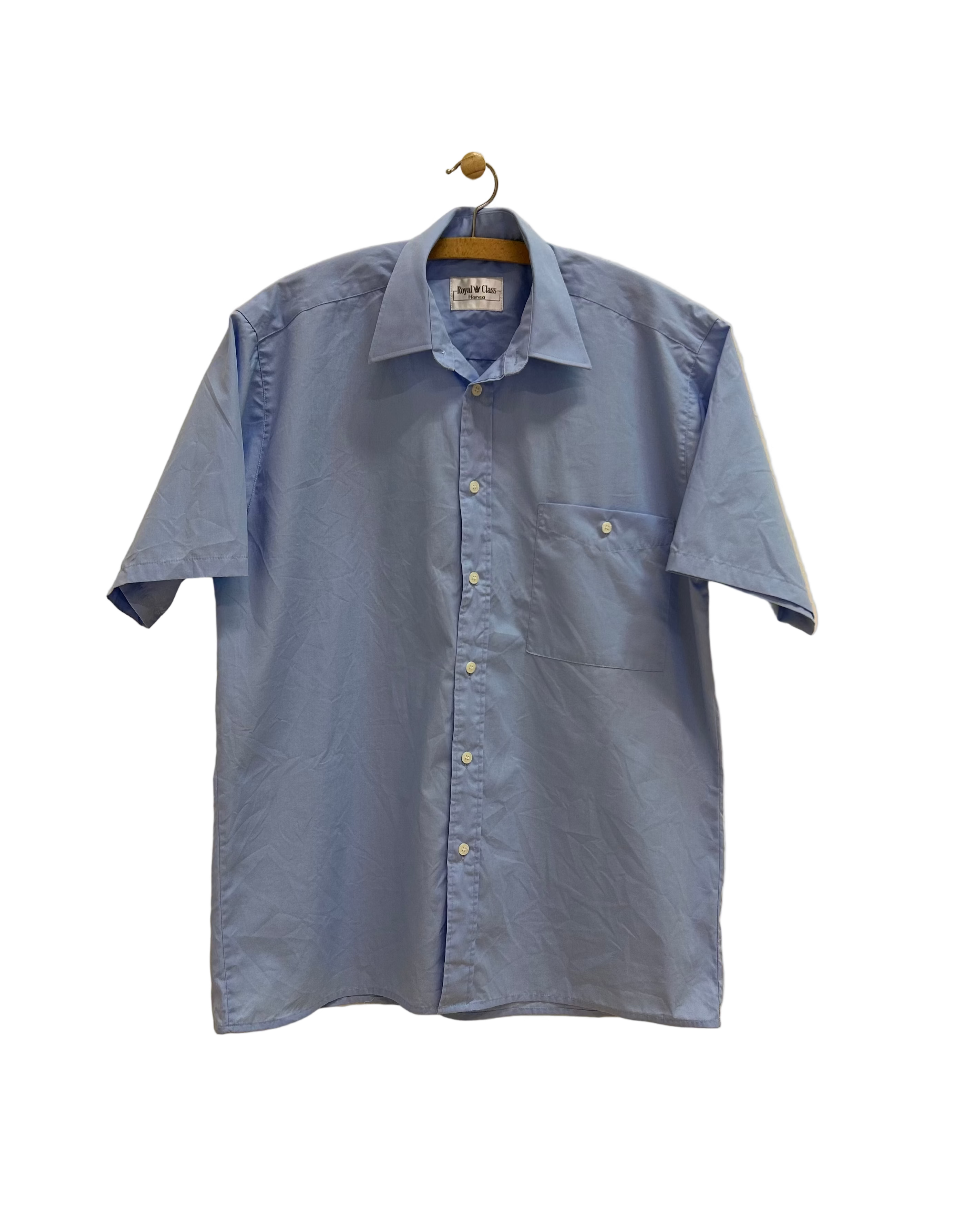 Vintage Skjorte Blå - Str. XL