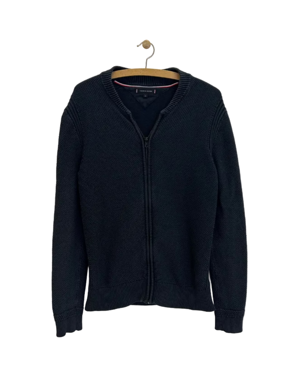 Vintage Tommy Hilfiger Cardigan i Strik - Str. M