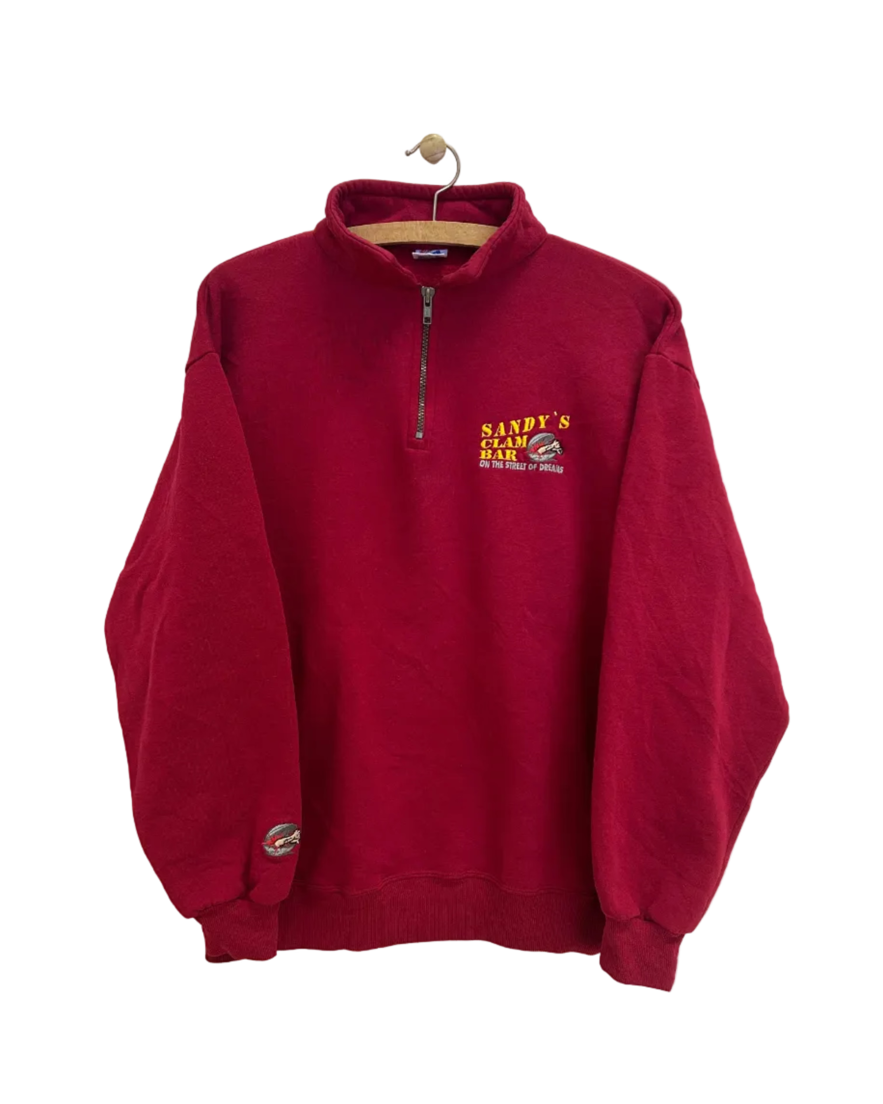 Vintage Sweatshirt ''Sandys Clam Bar'' - Str. S/M