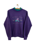 Vintage Lee Sweatshirt m. Kravedetalje - Str. S/M