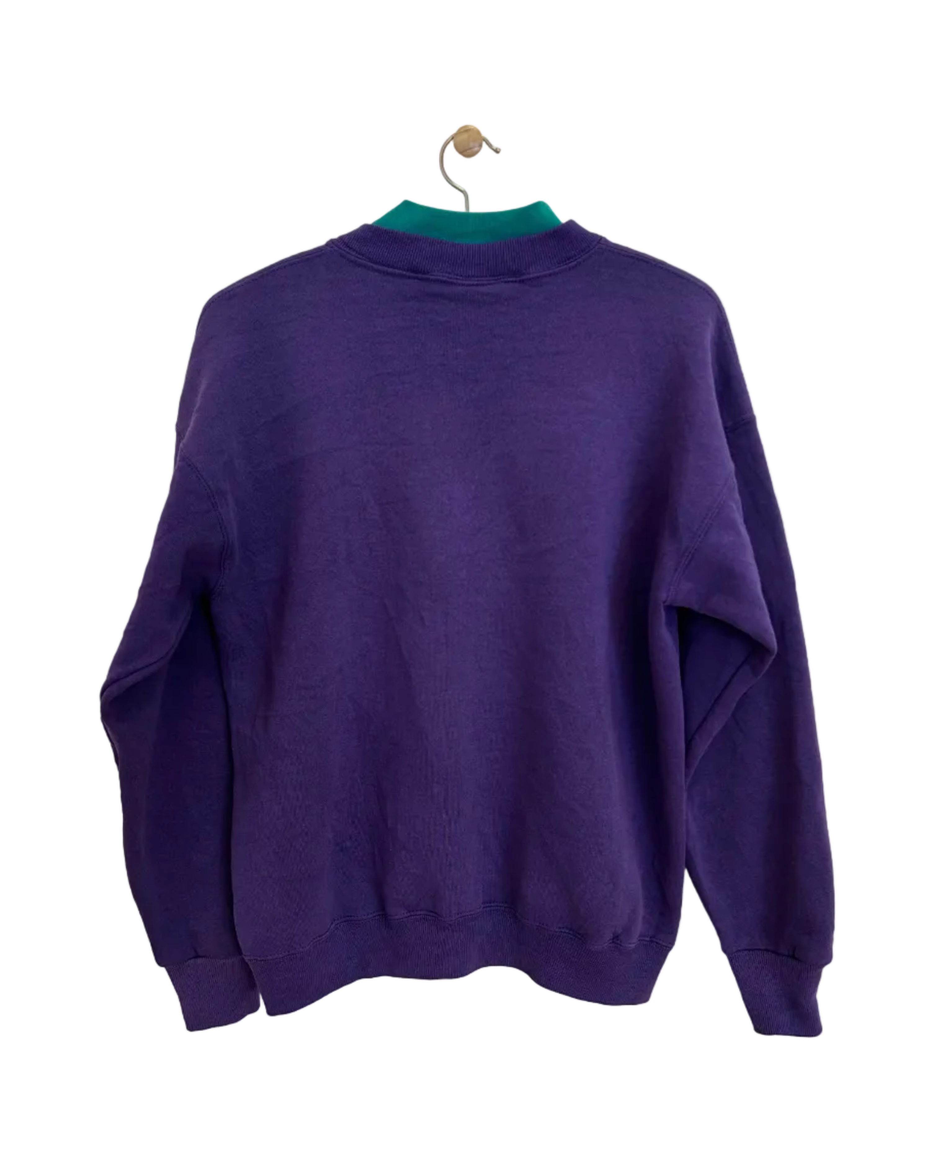 Vintage Lee Sweatshirt m. Kravedetalje - Str. S/M