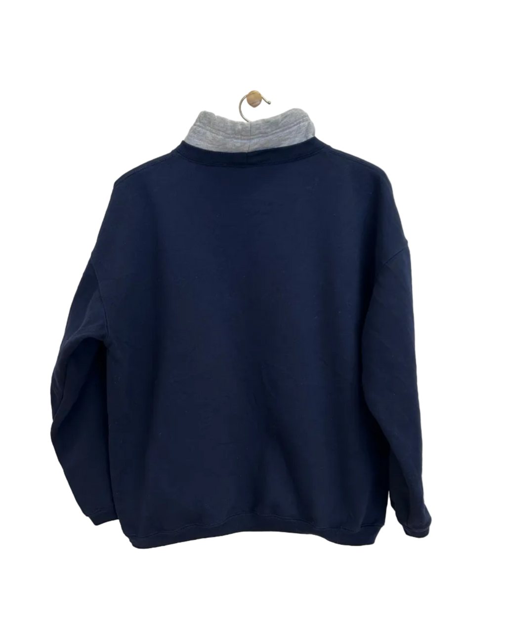 Vintage Sweatshirt m. Høj Krave - Str. S