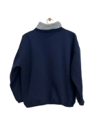 Vintage Sweatshirt m. Høj Krave - Str. S