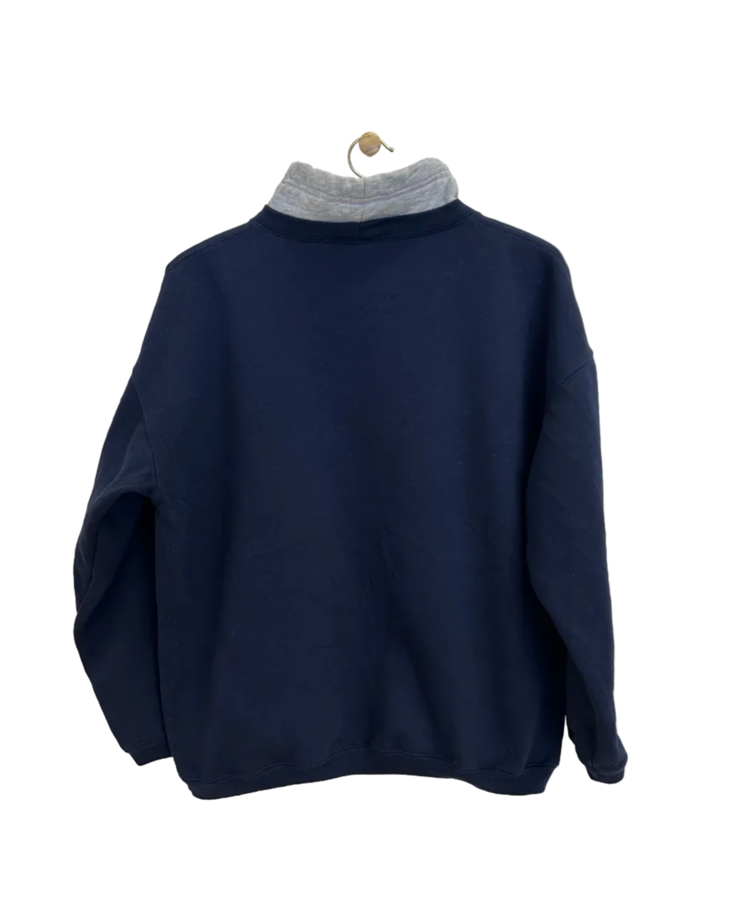 Vintage Sweatshirt m. Høj Krave - Str. S