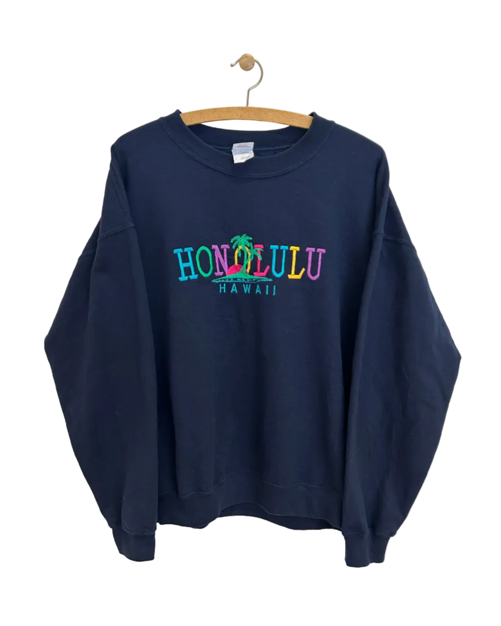 Vintage ''Honolulu'' Sweatshirt - Str. L