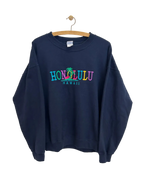 Vintage ''Honolulu'' Sweatshirt - Str. L