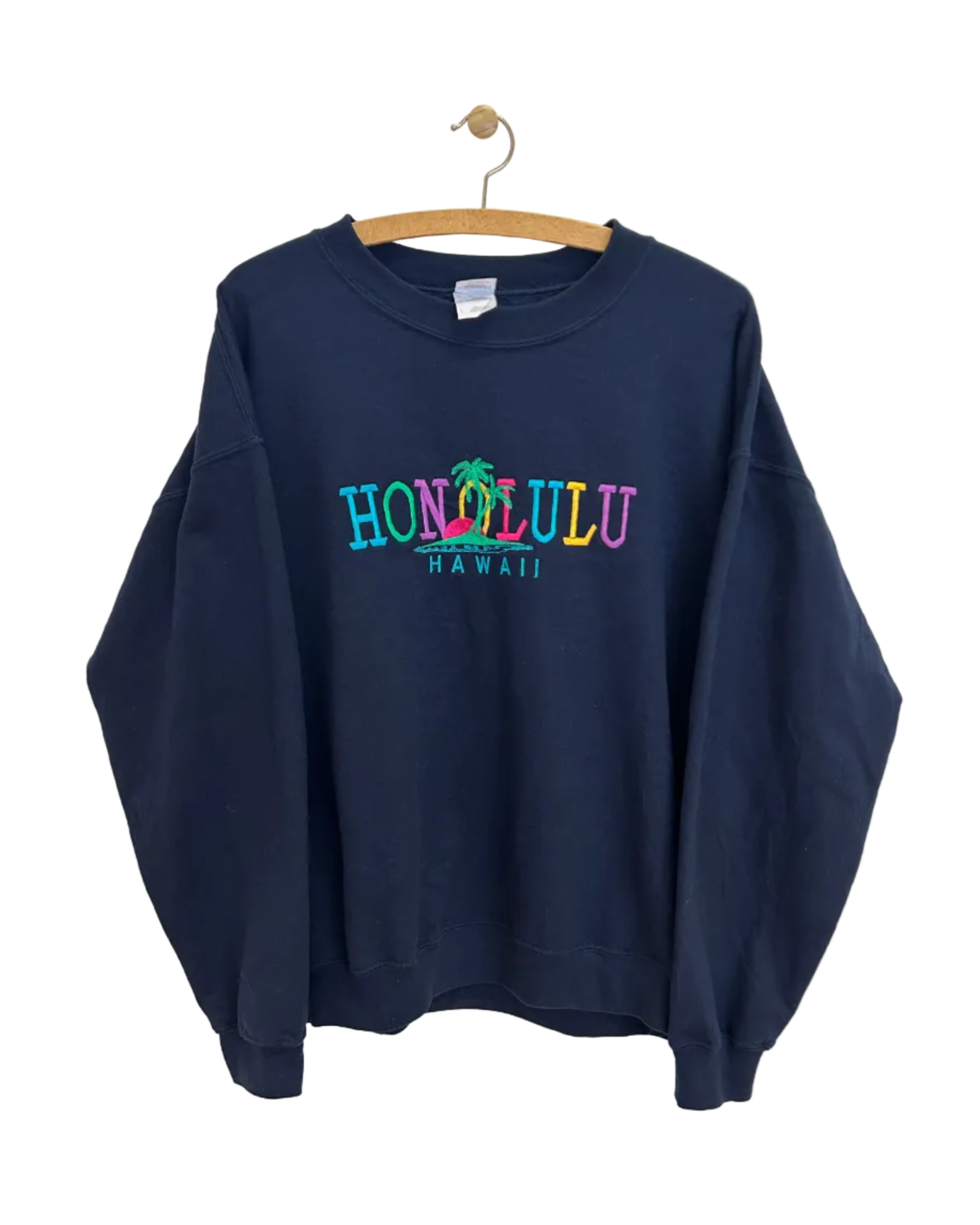 Vintage ''Honolulu'' Sweatshirt - Str. L