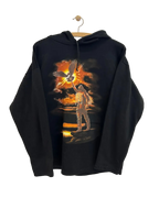 Vintage Hoodie m. Native American Motiv - Str. M