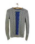 Vintage Tommy Hilfiger Kabelstrik med Uld - Str. S