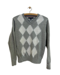 Vintage Tommy Hilfiger Strik m. Tern - Str. XS
