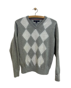 Vintage Tommy Hilfiger Strik m. Tern - Str. XS