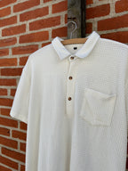 Vintage Polo i Vaffelstof - Str. XL