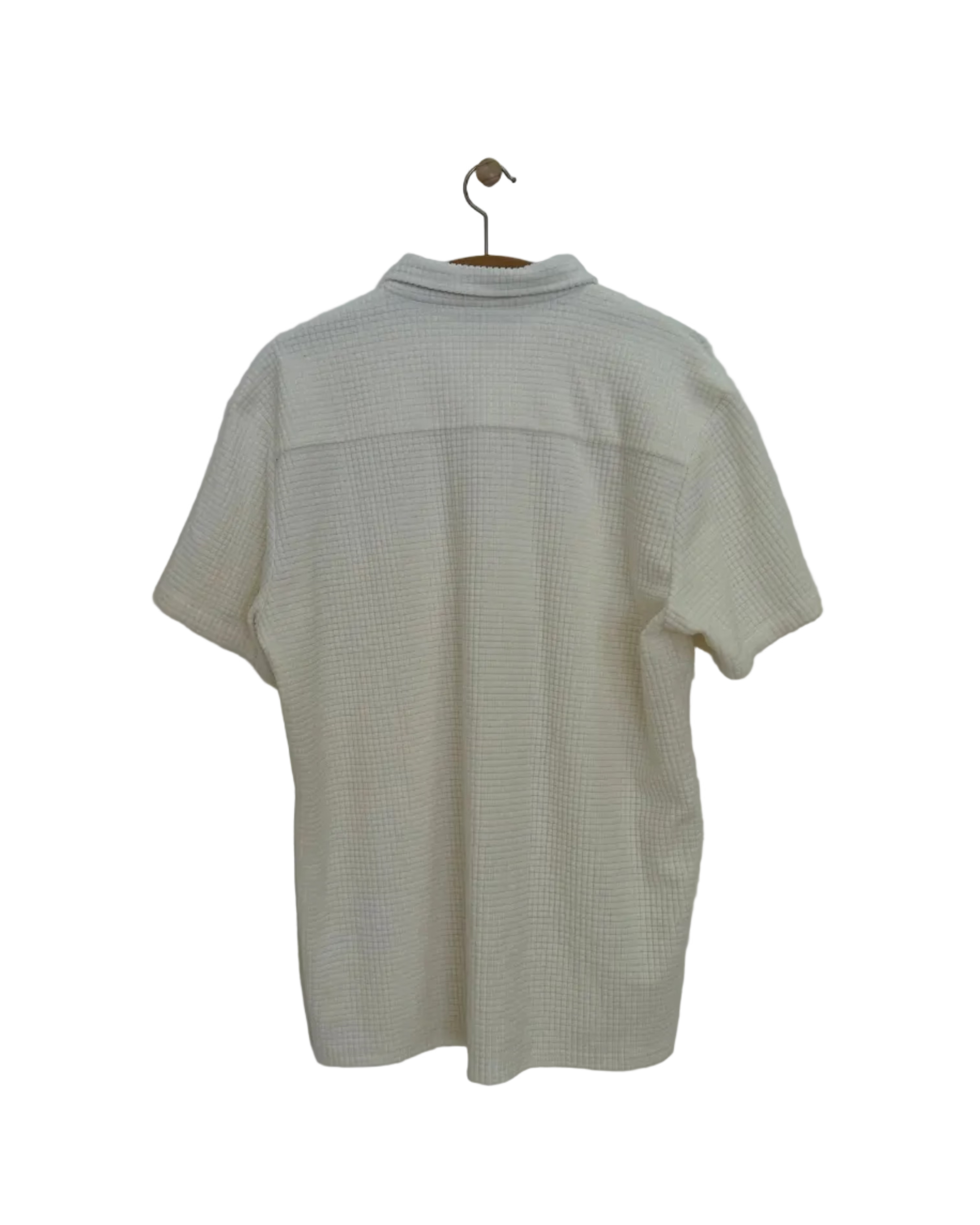 Vintage Polo i Vaffelstof - Str. XL