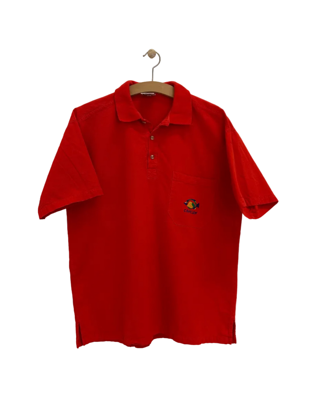 Vintage Polo M. Brodering - Str. L